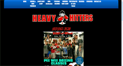 Desktop Screenshot of heavyhittersboxing.com